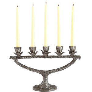 Portavelas de cristal rojo, Base de aluminio, acabado brillante, decoración de dormitorio, candelabro de lujo, votivo - Product Image 3