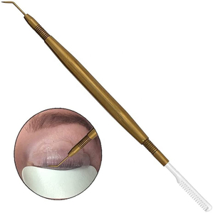 Peigne séparateur de cils professionnel en acier inoxydable pour extensions de cils à prix compétitif - Product Image 2