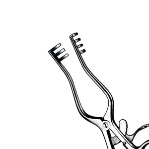 Retractor Weitlaner de acero inoxidable 240 mm 9 12 3X4 puntas Retractor Weitlaner quirúrgico para heridas Adson de acero inoxidable - Product Image 6