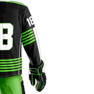 MS CORPORATION Uniforme de hockey sur glace à broderie personnalisée de haute qualité, nouveau style, logo brodé, uniforme de hockey sur glace personnalisé - Product Image 6