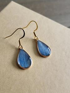 Pendientes de Resina Bordados a Mano, Joyería de Moda de Acero Inoxidable para Mujeres y Niñas, Estilo Clásico para Bodas, Alta Calidad - Product Image 4