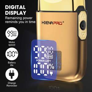 Afeitadora Eléctrica Profesional para Hombre, Recargable e Inalámbrica, con Pantalla LED y Diseño de Lámina para un Afeitado Preciso - Product Image 6