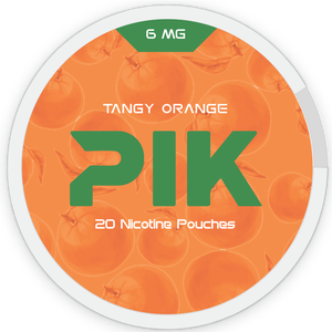 6MG Tangy Orange Citrus Energy, Bolsitas Orales con Sabor a Naranja Cítrica, Formato Snus, Bolsitas Limpias para Viajes, Oficina y Hogar, al Mejor Precio - Product Image 1