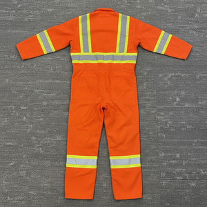 Chaleco de Seguridad Personalizado con Logotipo OEM, Alta Visibilidad, ANSI Clase 1, LED Intermitente, Impermeable, Poliéster, EN ISO 20471, Color Sólido, para Hombre - Product Image 3