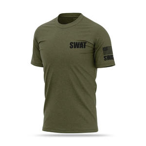 Último diseño Durable SWAT Camisas de rendimiento para hombre Mutil Color Versátil Camiseta que absorbe la humedad con logotipo Personalizar - Product Image 6