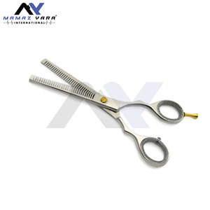 Tijeras de Peluquería Profesionales de Alta Calidad para Adelgazar el Cabello con Logotipo Personalizado, Tijeras de Afeitar de Acero Inoxidable de Marca Privada para Salón - Product Image 6