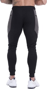 Pantalon de jogging d'automne en coton molletonné personnalisé pour adultes Pantalon de survêtement de course réversible et sans couture pour les sports d'extérieur - Product Image 4