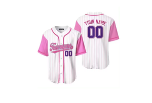 Ensemble uniforme de baseball unisexe en polyester et élasthanne, personnalisable par transfert thermique, respirant, pour adulte, vert clair, noir, blanc, rayé - Product Image 3