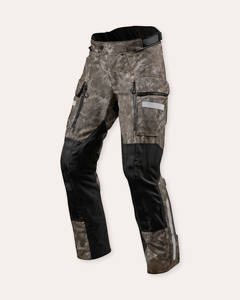 Pantalon de course pour moto en velours côtelé droit, brodé, respirant, écologique, taille élastique, imperméable, protection CE, pour homme - Product Image 1