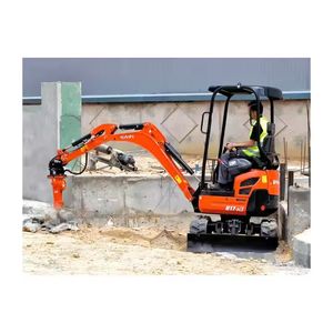 Excavadoras compactas mini Kubota U10 5 usadas de primera calidad con potente rendimiento hidráulico para la construcción - Product Image 4