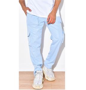Pantalones Cargo de Trabajo Unisex para Exteriores, con Seis Bolsillos, Transpirables, con Botones, Logotipo Personalizado al por Mayor - Product Image 5
