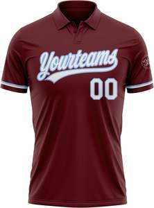 Directo de fábrica para hombres y mujeres de talla grande deportes para polos impresos personalizados con diseños uniformes de eventos bordados OEM - Product Image 2