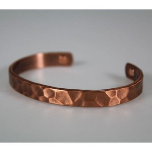 Brazalete de cobre de moda india Increíble nuevo diseño Triple nudo de cuerda trenzada Pulsera de artritis magnética sólida - Product Image 3