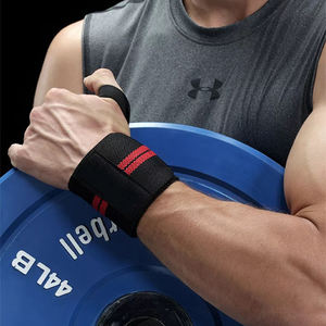 GAF OEM Professional Gym Weight Lifting Strap Custom Logo <b>Wrist</b> <b>Band</b> Brace Bandage Fitness Equipment Accessories Custom Logo - Product Image 4