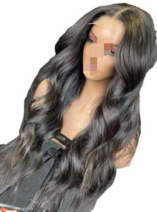 Pelucas de encaje completo de ondas profundas y naturales con cabello humano de encaje transparente en Chennai - Product Image 3