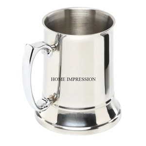 Wholesale 500ml Moscow Mule Cups Food Safe <b>Metal</b> Beer & Coffee <b>Mug</b> Set with Unique Handle for Parties With Hain Painted Work - Product Image 4