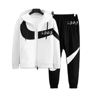 Ensemble de survêtement d'hiver pour homme de haute qualité, à séchage rapide, pour l'entraînement sportif, sweat-shirt et pantalon de jogging, fabriqué au Pakistan - Product Image 5