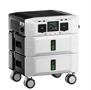 SP5000พาวเวอร์สเตชั่นใหม่ทั้งหมดพร้อมแบตเตอรี่เสริม120/240V 5000 W เอาต์พุต AC Lifepo4แบตเตอรี่ในบ้านสำรองสามารถขยายได้เพื่อ10kWh - Product Image 4