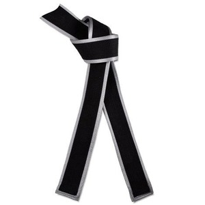 OEM Vente en gros Ceintures d'arts martiaux 100% coton Ceintures personnalisées à double enveloppe Judo Karaté Taekwondo BJJ Ceintures pour enfants Logo avant - Product Image 5