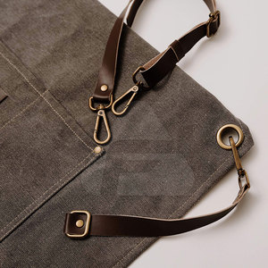 Durable Washable Heavy Duty <b>Leather</b> <b>Apron</b> <b>Leather</b> Welding <b>Apron</b> - Product Image 6