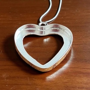 Nuevo, Base para Colgante de Plata de Ley 925, Bisel Liso, Forma de Corazón, para Fabricación de Joyería, 10x10 mm, Suministros para DIY - Product Image 2
