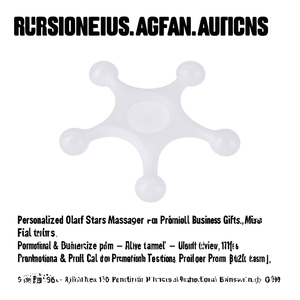Massaggiatore a Forma di Stella Olaf Personalizzato per Regali Promozionali e Aziendali - Product Image 2
