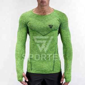 เสื้อแรชการ์ดระบายอากาศสำหรับผู้ชายและเยาวชนปรับแต่งได้ - Product Image 1