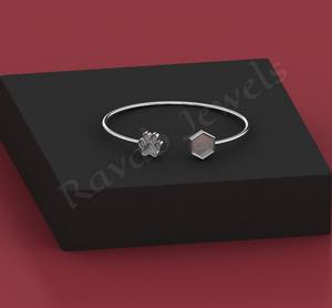 Pulsera de Plata de Ley 925 de Primera Calidad 2026 con Componente de Pata, para Cenizas de Leche Materna, Resina, Forma Rectangular, para Cumpleaños, Nuevo Regalo - Product Image 2