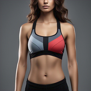 Sujetador deportivo de compresión con espalda de corredor para mujer, sujetador de compresión de cuello alto para mujer, sujetadores de ropa deportiva para entrenamiento de poliéster 100% para mujer - Product Image 5