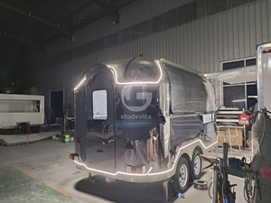 Camion de restauration BBQ avec cuisine complète, camion de tacos, remorque alimentaire, chariot alimentaire Bubble ETO, remorque de thé et café, remorque bar mobile - Product Image 5