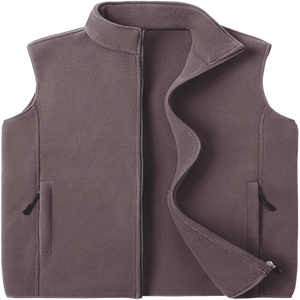 Chaleco de Forro Polar para Hombre de Invierno |   Ropa Exterior sin Mangas, Transpirable y Suave |   Casual 100% Poliéster - Product Image 3