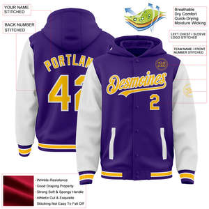 Vente de gros Vestes universitaires bleues de luxe personnalisées pour hommes manches en cuir Veste universitaire Letterman pour hommes Veste de baseball - Product Image 6