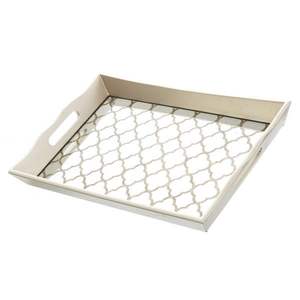 Bandeja Combinada de Bambú y Madera Ligera Hecha a Mano para Aperitivos y Bebidas - Product Image 1