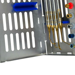 Kit d'implants dentaires universels en acier inoxydable de haute qualité, fraises pour densification osseuse, instruments chirurgicaux manuels, embouts - Product Image 6