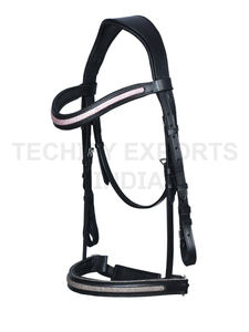 Meilleure vente de bride en cuir de haute qualité avec décoration en cristal Bride à mors Équipement pour chevaux au meilleur prix - Product Image 6
