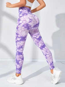 OEM High Quality Women's High <b>Waist</b> Yoga Gym Workout Legging Best Pants with Solid Color Wholesale New Design - Product Image 2