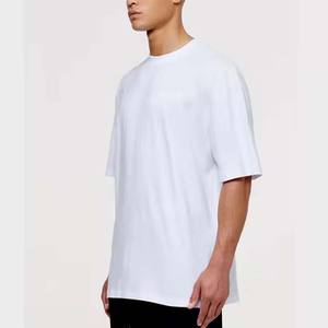 T-shirts en coton de qualité supérieure sur mesure, style T-shirts unis pour hommes, vente en gros de nouveaux T-shirts à manches courtes du Pakistan pour hommes - Product Image 5