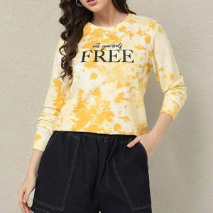 Sweat léger de meilleure qualité pour femmes Vêtements décontractés Pull en coton Vêtements pour femmes Sweat pour femmes - Product Image 6