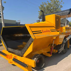 Finisseur d'asphalte entièrement automatique de haute qualité Moteur diesel Haute efficacité de fonctionnement Double construction de routes applicable - Product Image 1