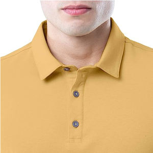 Polo de Golf personalizado de alta calidad para hombre, informal, elegante, corto, bordado, estampado de solapa, patrón antiarrugas, tejido al por mayor - Product Image 3