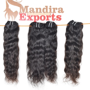 ช่อผมสำหรับต่อผมมนุษย์ผมลอนแท้สีดำเหมือนจริงผลิตใน100% - Product Image 6