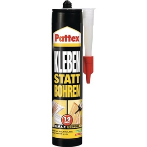 Pattex 400g Colle Liquide Blanche en Cartouche – Remplacement Efficace pour la Colle à Percer - Product Image 1