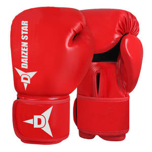 ถุงมือชกมวยวัสดุ PU ระบายอากาศ ดูดซับความชื้น ป้องกันรังสียูวี สายรัดข้อมือแบบปรับได้ด้วยแถบตีนตุ๊กแก สำหรับผู้ใหญ่ - Product Image 2