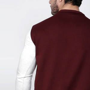 Nueva llegada de los hombres de alta calidad Sweatsuit Top Trending mangas largas en varios colores para el invierno patrón sólido - Product Image 6