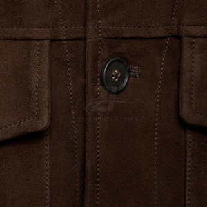 Street Wear Customized Logo Printed <b>Suede</b> <b>Jacket</b> OEM Service 2026 High Quality Winter <b>Jacket</b> - Product Image 6