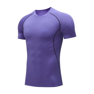 Custom BJJ Rash Guard manga corta compresión No Gi Jiu Jitsu Rash Guard para MMA y lucha libre - Product Image 2