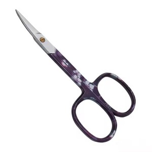 Tijeras curvas ecológicas para el cuidado de las uñas | Tijeras de pedicura y cutículas con acabado de arena con un diseño de belleza único - Product Image 5