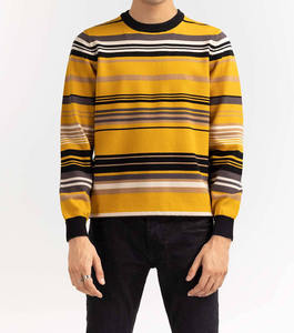 Autumn Winter Warm Men Fashion Round Neck Block Color Streetwear Pullover Casual Stylish <b>Sweater</b> for Men - Product Image 4