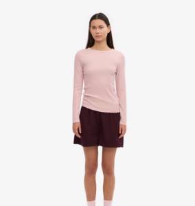 Venta al por mayor mujeres camisetas de manga larga 100% algodón patrón sólido impresión Digital tejido de punto de calidad superior camiseta para las mujeres - Product Image 3