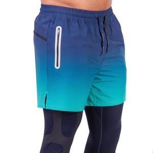 กางเกงวิ่งออกกำลังกาย Sprint Running Gym Shorts 181 GSM โพลีเอสเตอร์ผสมสแปนเด็กซ์ น้ำหนักเบา แห้งเร็ว ระบายอากาศดี มีกระเป๋าข้าง รับผลิตแบบ OEM และ Private Label - Product Image 2